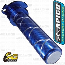 Apico Blue Aluminium Throttle Tube With Bearing For KTM SX Husqvarna TC 50 65