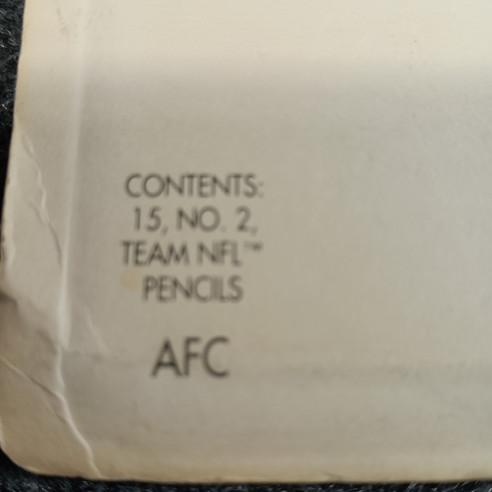 VTG Empire Berol Team NFL AFC Pencils 15ct 1993