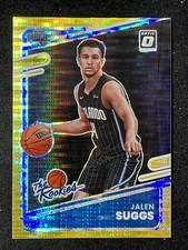 2021-22 Donruss H2 The Rookies RC Gold Pulsar - JALEN SUGGS 9/10 ORLANDO MAGIC