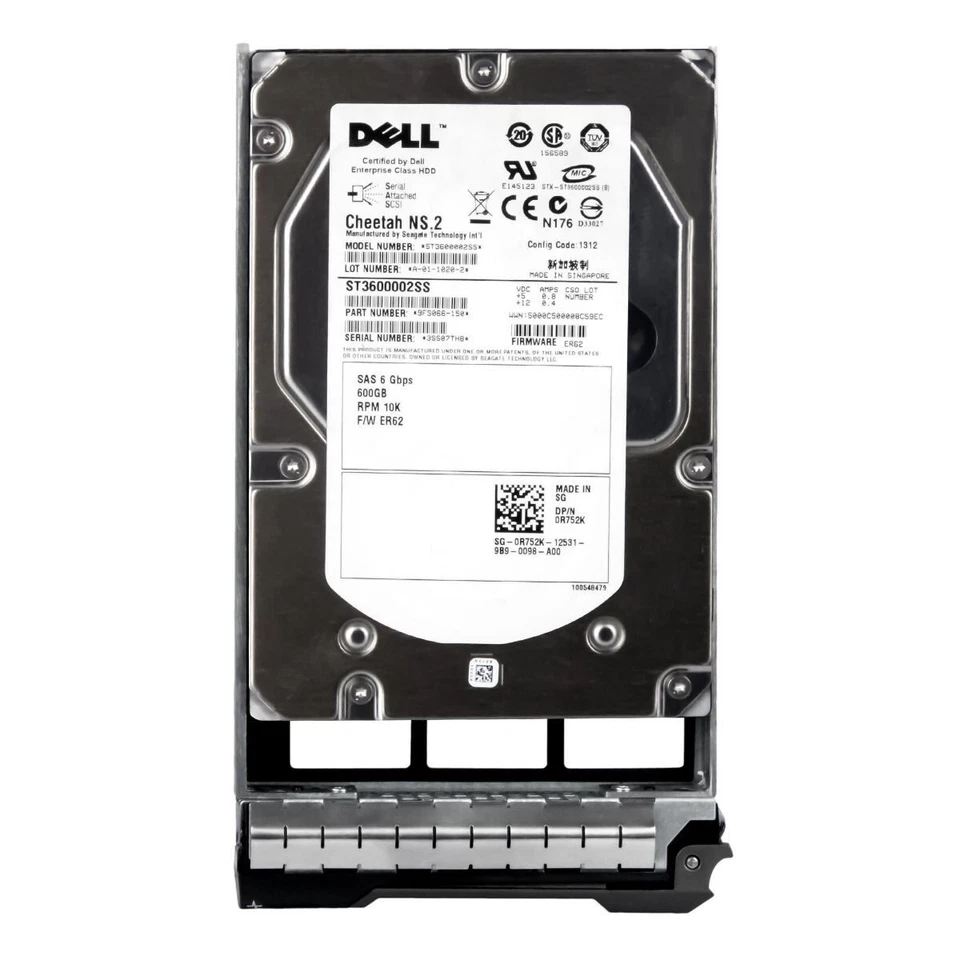 Disk Dell 0F617N F617N ST3300657SS 300GB 15000U/Min 16MB SAS-2 3.5'' Pollici - Immagine 2 di 3