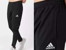 ADIDAS 65 Essentials Warm-Up Tapered Pants-Joggers elastic waist Black size L