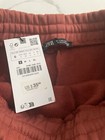 NWT Zara Brown Sweatpants With Side Pockets Size Small — photo 6