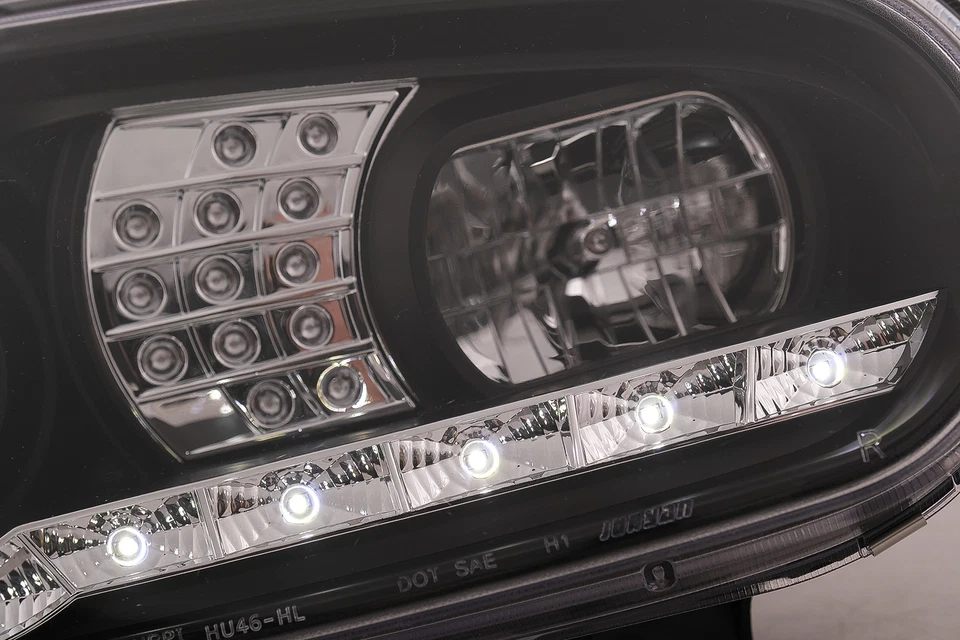 Fari LED DRL per VW Golf IV 4 Cabrio Hatchback Variant 09.97-09.03 - Immagine 4 di 4