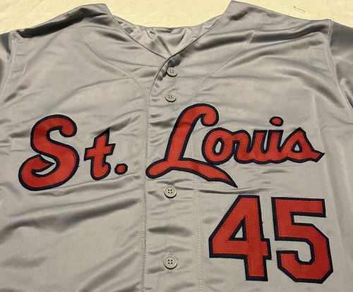 Bob GIBSON signed Custom Jersey auto autograph certified size XL - Picture 2 of 2