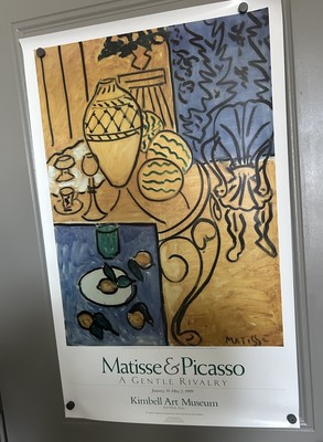 Matisse & Picasso: A Gentle Rivalry'' exhibition Kimbell Art Museum 1999 Poster