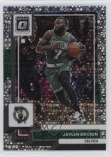 2022-23 Panini Donruss Optic Fast Break Holo Prizm Jaylen Brown #32 1u6