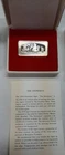 1974 Franklin Mint Christmas Ingot 500 grains .925 Silver in original case & box