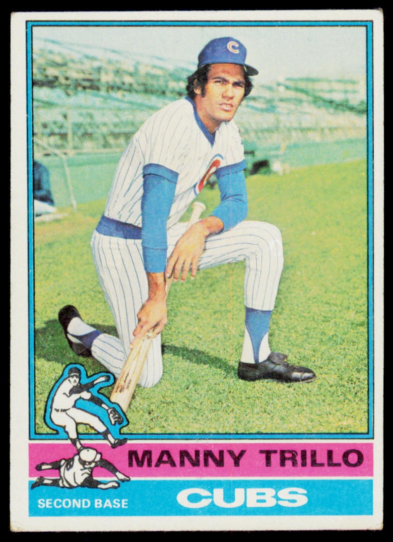 1976 Topps Manny Trillo 206 Chicago Cubs