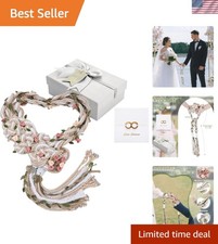 Wedding Lasso Handfasting Cord for Wedding Ceremony Rustic Lasso Lazos Cord T...