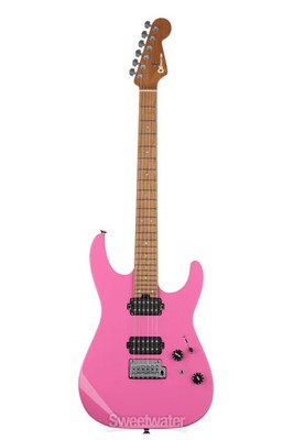 Charvel Pro-Mod DK24 HH 2PT CM Electric Guitar - Bubblegum Pink