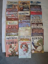 WALTER T FOSTER Lot Of 33 Vintage How To Draw And Paint Instructional Art Books