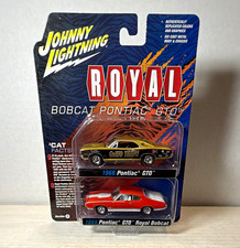 Johnny Lightning Royal Bobcat 164 1966 1969 Pontiac Gto 2-pack Diecast Johnny Lightning Royal Bobcat 164 1966 1969 Pontiac Gto 2-pack Diecast