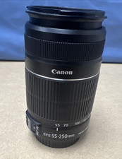 Canon EF-S 55-250mm f/4.0-5.6 IS Lens - EX Condition