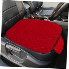 Leather Front Car Seat Cover, Anti-Slip Car Seat Bottom Covers, Full K2-Red