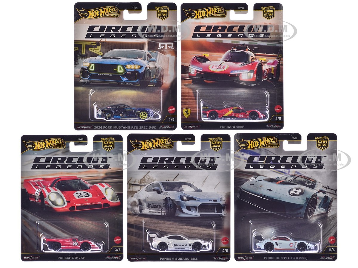コンプリート　5台セット　ホットウィール　CIRCUIT LEGENDS Amazon.com: Hot Wheels Car Culture Circuit Legends Vehicles