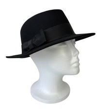 Vintage Street Smart by Betmar Fedora Hat 100 Wool Felt Women's Made in USA