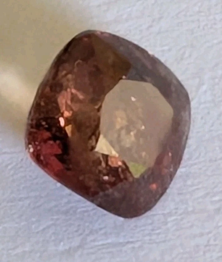 1.75 ct. Orange Saphir Edelstein Kissen Schliff Schmuck unerhitzt  - Bild 2 von 4