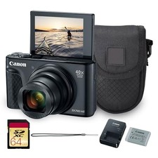 Canon PowerShot SX740 HS Digital Camera 20.3MP 40x Optical Zoom Black