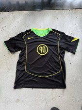Nike Total 90 Dri-FIT Soccer Jersey Black/Green Men's Size XL IB4208-010
