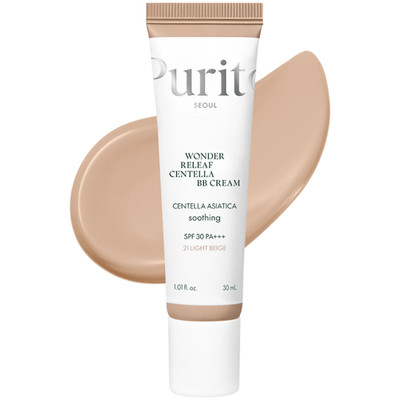 PURITO SEOUL Wonder Releaf Centella BB #21 Hellbeige Creme 30 ml - BB-Creme