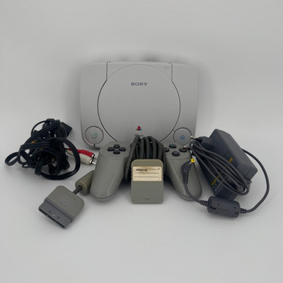 Sony Playstation one Videospielkonsole Bundle SCPH-102 Controller - gebraucht