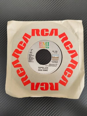 David Bowie Modern Love/Live Version Emi America Records 45