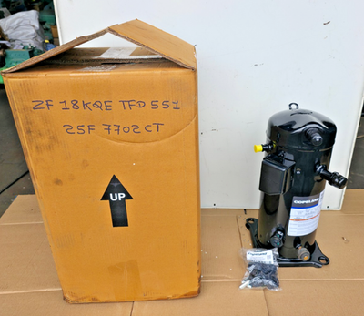 COPELAND SCROLL COMPRESSOR ZF18KQE-TFD-551 460V 3PH | eBay