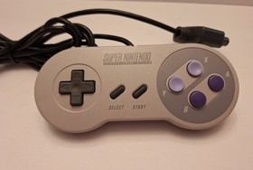Nintendo SNES Home Console - Gray - SNS-001 with Super Mario World - Tested