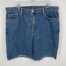 Levi's Men's Style Blue 550 Flat Front Relaxed Fit Denim Jean Shorts Size 42