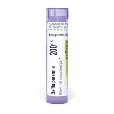 Boiron Bellis Perennis 200Ck for Post-Traumatic 80 Count (Pack of 1), Purple 