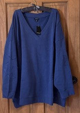 TORRID SWEATSHIRT LONG SLEEVE FLEECE TOP SWEATER 6 6X 6XL 30 NEW