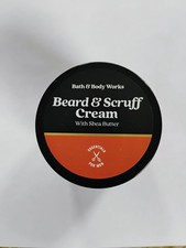 NEW BATH BODY WORKS MEN'S BEARD SCRUFF CREAM 4 oz.