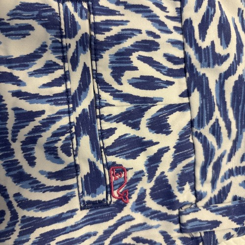 Vineyard Vines Girls Everyday Shorts Blue and White Cotton Size 12 7H0351 - Picture 5 of 6