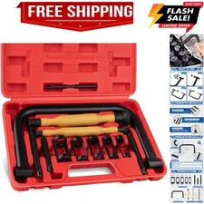 Valve Spring Compressor Set, 12PCS Valve Spring Clamp Removal Tool with Valve...