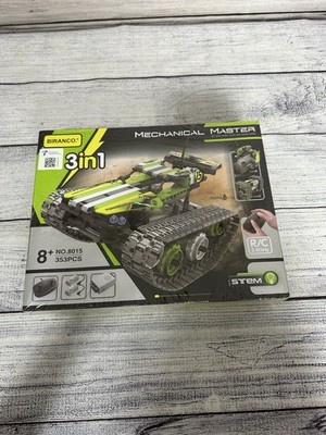 Mechanical Master Build Robot Biranco 3 in 1 Stunt Series Bricks Sealed B6