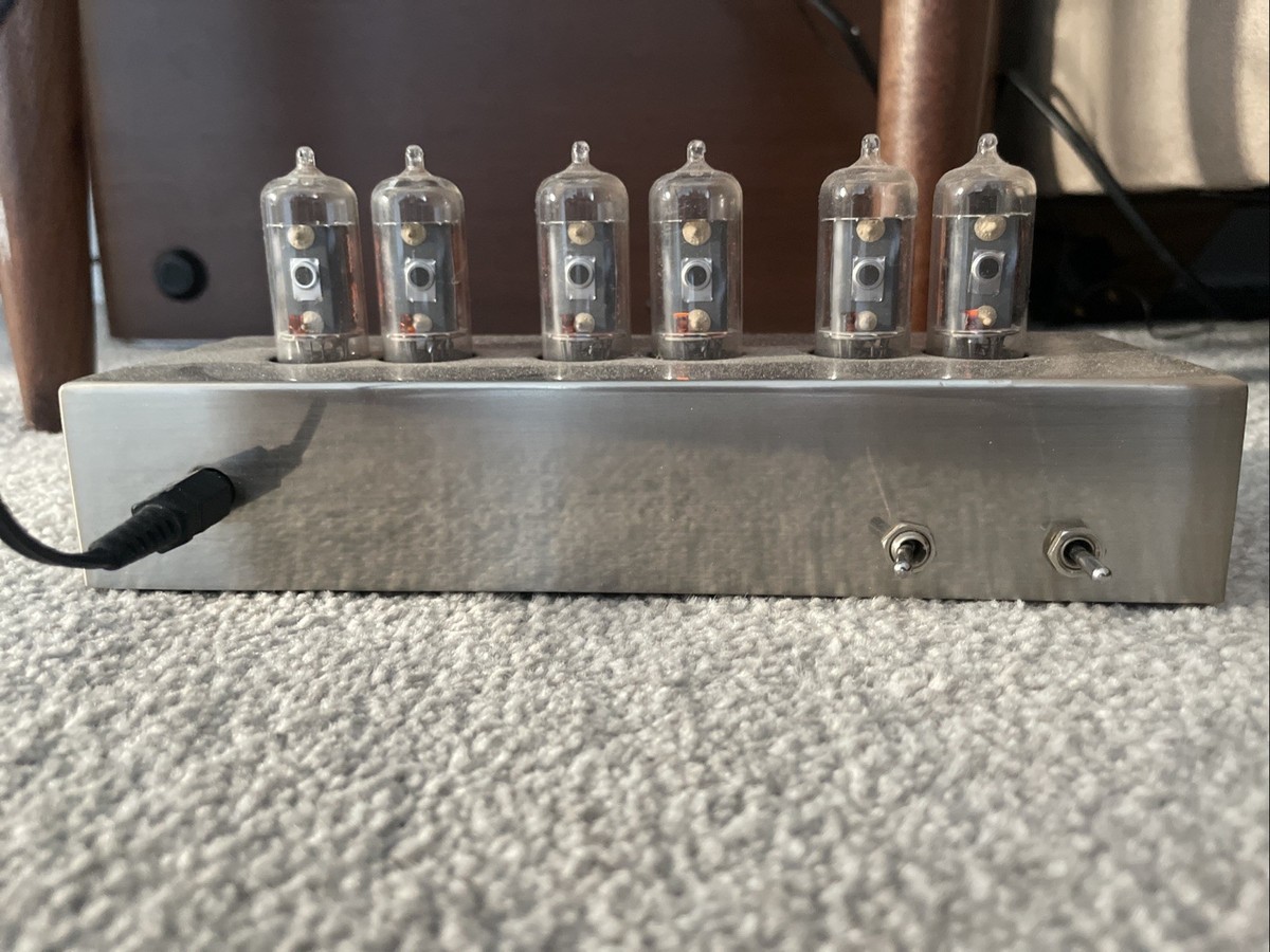 karlsson nixie tube CLOCK ニキシー管 カールソン 時計 動作品