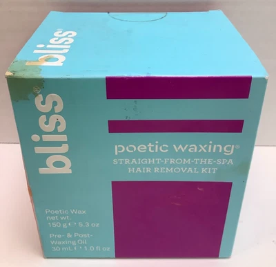 Bliss Poetic Waxing Straight From The Spa Hair Removal Kit, 5.3oz