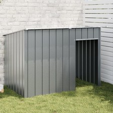 Dog House Anthracite Galvanized steel 60.2 x 35.8 x 43.3 in