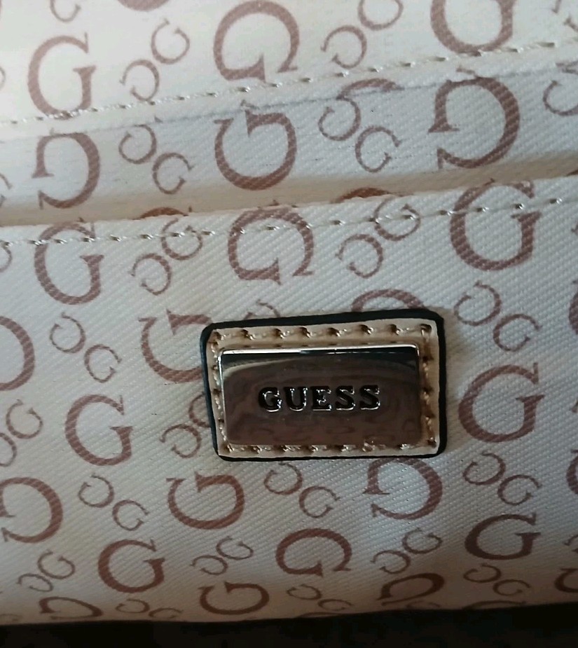 Guess Bag White Rainbow Logo Mini Backpack Multi Pockets Adjustable Straps NEW — image 13