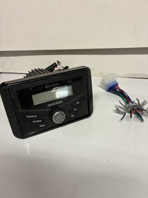 KICKER KMC45 Marine Boat Audio Media Center Bluetooth Stereo TESTED WORKS