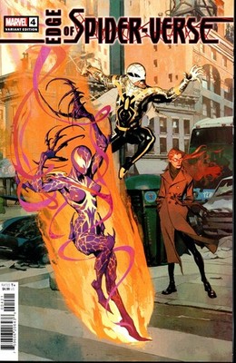 MARVEL COMICS EDGE OF SPIDERVERSE #4 (2023) CONNECTING 1ST PRINT NM