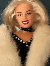 90er Marilyn Monroe Puppe  + Puppenständer Collector vintage Sammler  wie Barbie