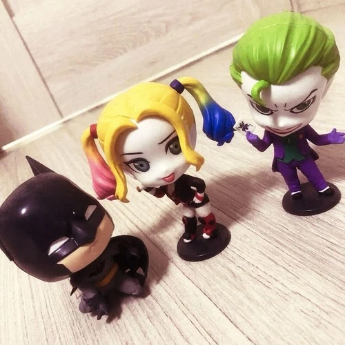 Joker Harley Quinn Batman Collectible Figure Used Limited Edition