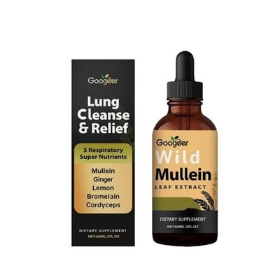 Herbal Leaf Extract Cleanse chemical-free Lung for Lung Organic Drops Wild Mulle