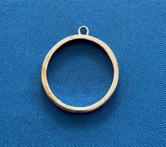 James Avery Sterling Silver Empty Dangle Ring - S… - image 6