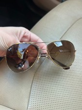 Ray Ban RB3293 001/13 63-13 Aviator Sunglasses - Light Brown Gradient Lens...