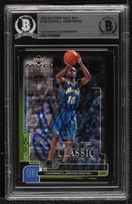 BAS 2002 Upper Deck MVP Black Classic 2/50 Darrell Armstrong BGS Authentic 3c7