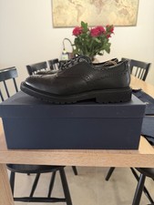 Tricker’s Bourton nero oliva pelle suola vibram US uomo 9 UK 7,5 vendita al dettaglio $ 765