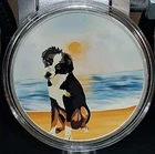 Kate's Collectibles 2025 1oz .999 Fine Silver Colored Round-Dog On Beach 75/100