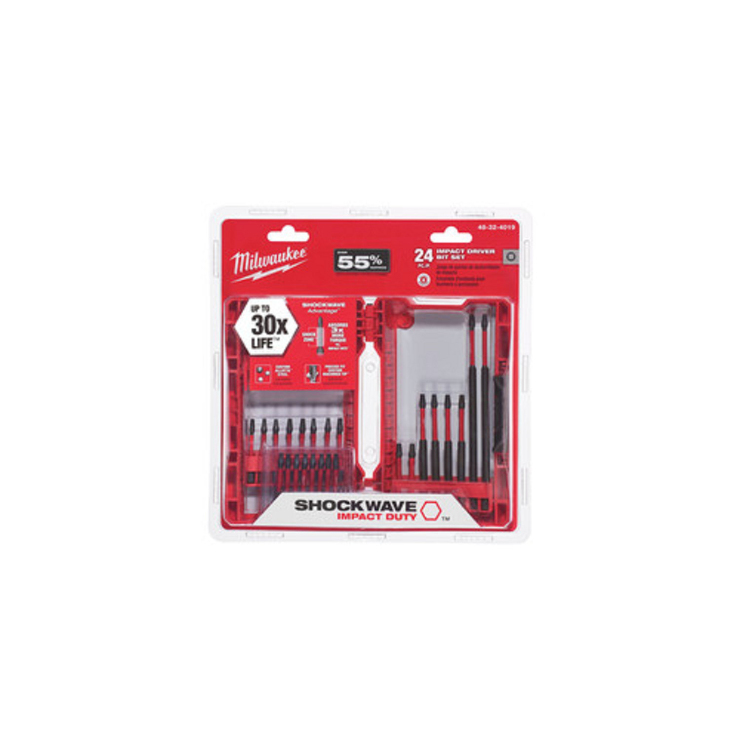 Milwaukee 48-32-4019 SHOCKWAVE 24 3890₽